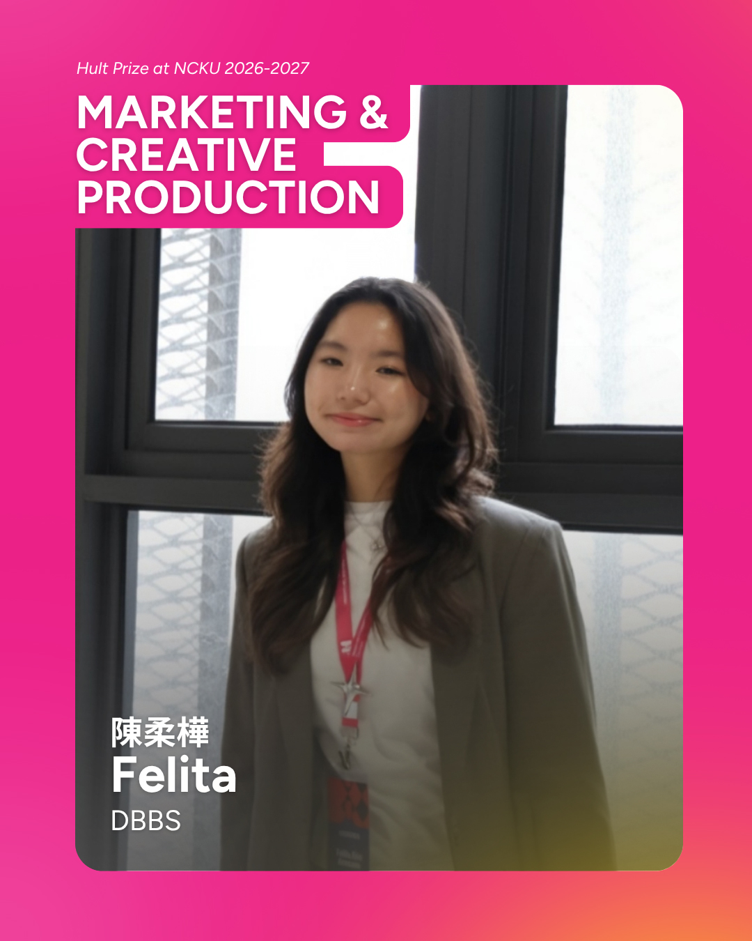 Felita, Marketing & Creative, Hult Prize at NCKU