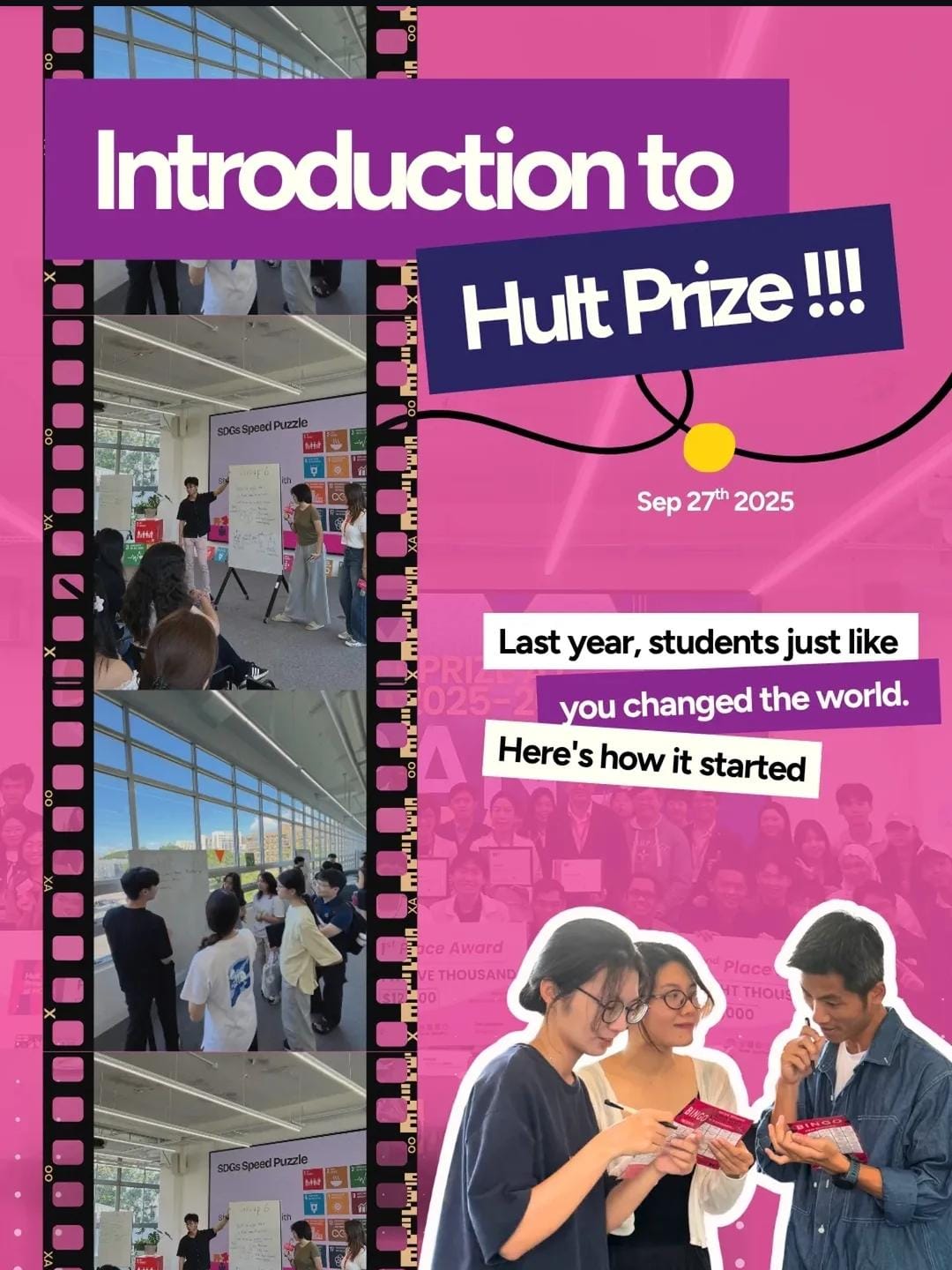 INTRODUCTION — last year's Hult Prize at NCKU recap